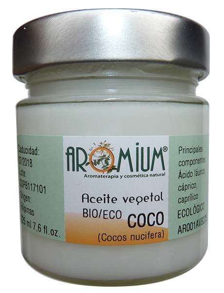 Coco aceite vegetal