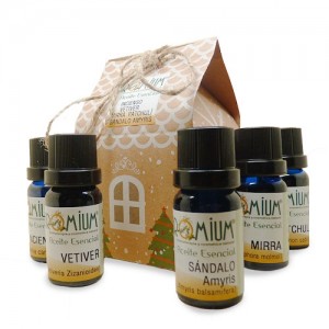 pack con aceites relajación